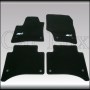 Alfombrillas coche VW Touareg I R-Edition Anclaje Redondo negro